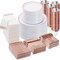 700PCS Gold Disposable Dinnerware Set – Plates, Cutlery, Cups & Napkins for 100 Guests